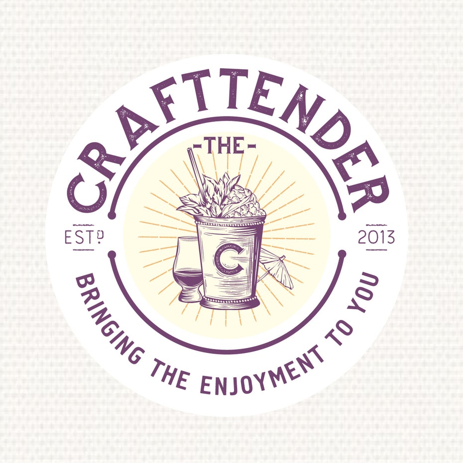 Craftender beer  logo 