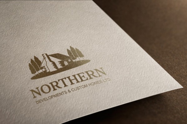 Northern developments and custom homes business card