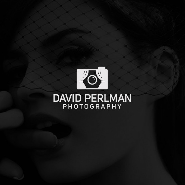 Photography  logo  with modern line work