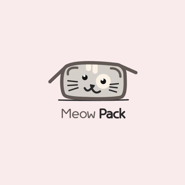 meow pack square cat  logo 