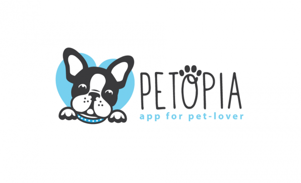 Petopia  logo  design