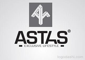 ASTAS商標標志logo設計，品牌vi設計