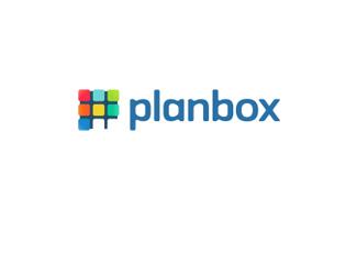 Planbox標志標志logo設計，品牌vi設計