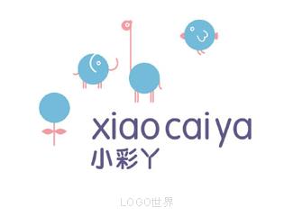 小彩丫標志標志logo設(shè)計，品牌vi設(shè)計