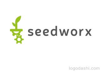 Seedworx標(biāo)志標(biāo)志logo設(shè)計，品牌vi設(shè)計