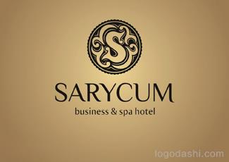 Sarycum旅館標志logo設計，品牌vi設計