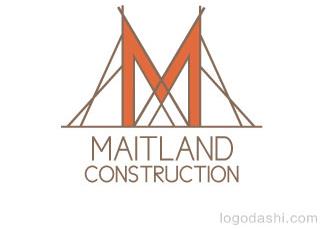 MAITLAND建設(shè)標(biāo)志logo設(shè)計(jì)，品牌vi設(shè)計(jì)