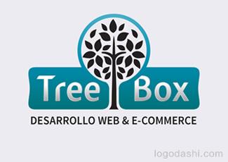 TreeBox標(biāo)識標(biāo)志logo設(shè)計，品牌vi設(shè)計