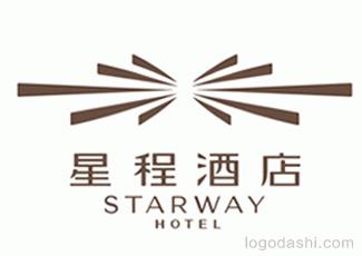 星程酒店標(biāo)志logo設(shè)計(jì)，品牌vi設(shè)計(jì)