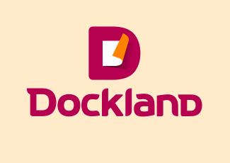 Dockland標志標志logo設(shè)計，品牌vi設(shè)計