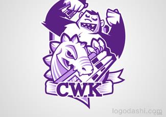 CWK標志標志logo設計，品牌vi設計