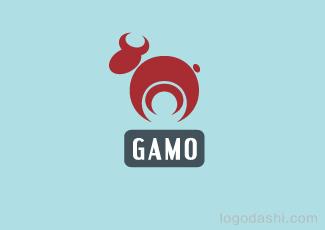 GAMO商標(biāo)標(biāo)志logo設(shè)計，品牌vi設(shè)計