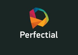 Perfectial標志logo設計，品牌vi設計