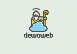 Dewaweb標(biāo)志標(biāo)志logo設(shè)計，品牌vi設(shè)計