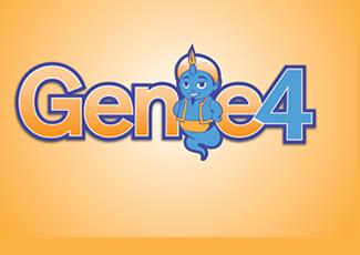 Genie4標志logo設計，品牌vi設計