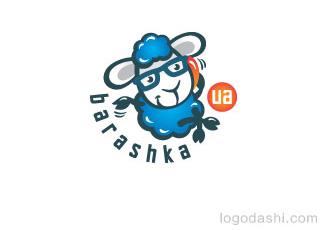 barashka網(wǎng)上商店標志logo設(shè)計，品牌vi設(shè)計