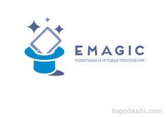 EMAGIC游戲開發(fā)商標(biāo)志logo設(shè)計(jì)，品牌vi設(shè)計(jì)