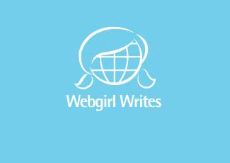 Webgirl標志標志logo設計，品牌vi設計