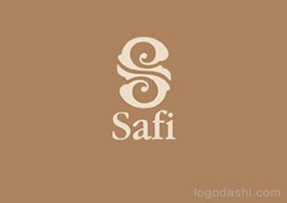 SAFI化妝品標志logo設(shè)計，品牌vi設(shè)計