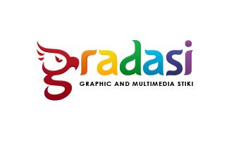 gradasi標志標志logo設計，品牌vi設計