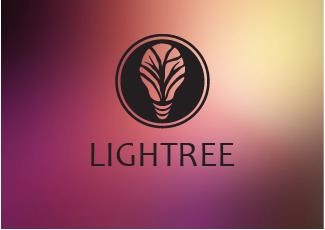 LIGHTREE節(jié)能標志標志logo設(shè)計，品牌vi設(shè)計