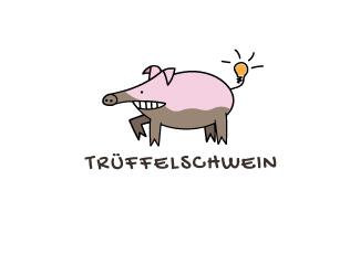 Trüffelschwein標志logo設(shè)計，品牌vi設(shè)計