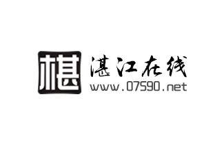 湛江在線logo標(biāo)志logo設(shè)計，品牌vi設(shè)計