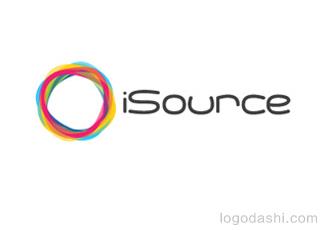 ISOURCE商標標志logo設計，品牌vi設計