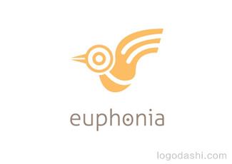 EUPHONIA標(biāo)識(shí)標(biāo)志logo設(shè)計(jì)，品牌vi設(shè)計(jì)